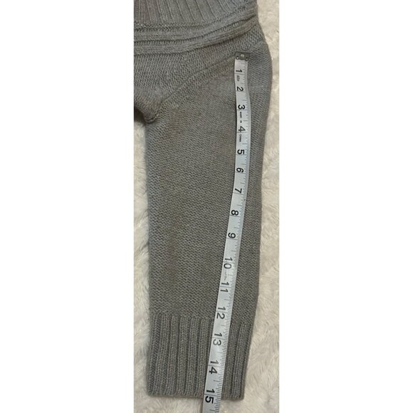 Women's Express Brand Light Gray Knit Pullover Sweater Acrylic Wool Blend Size M - Picture 11 of 13